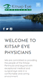 Mobile Screenshot of kitsapeye.com